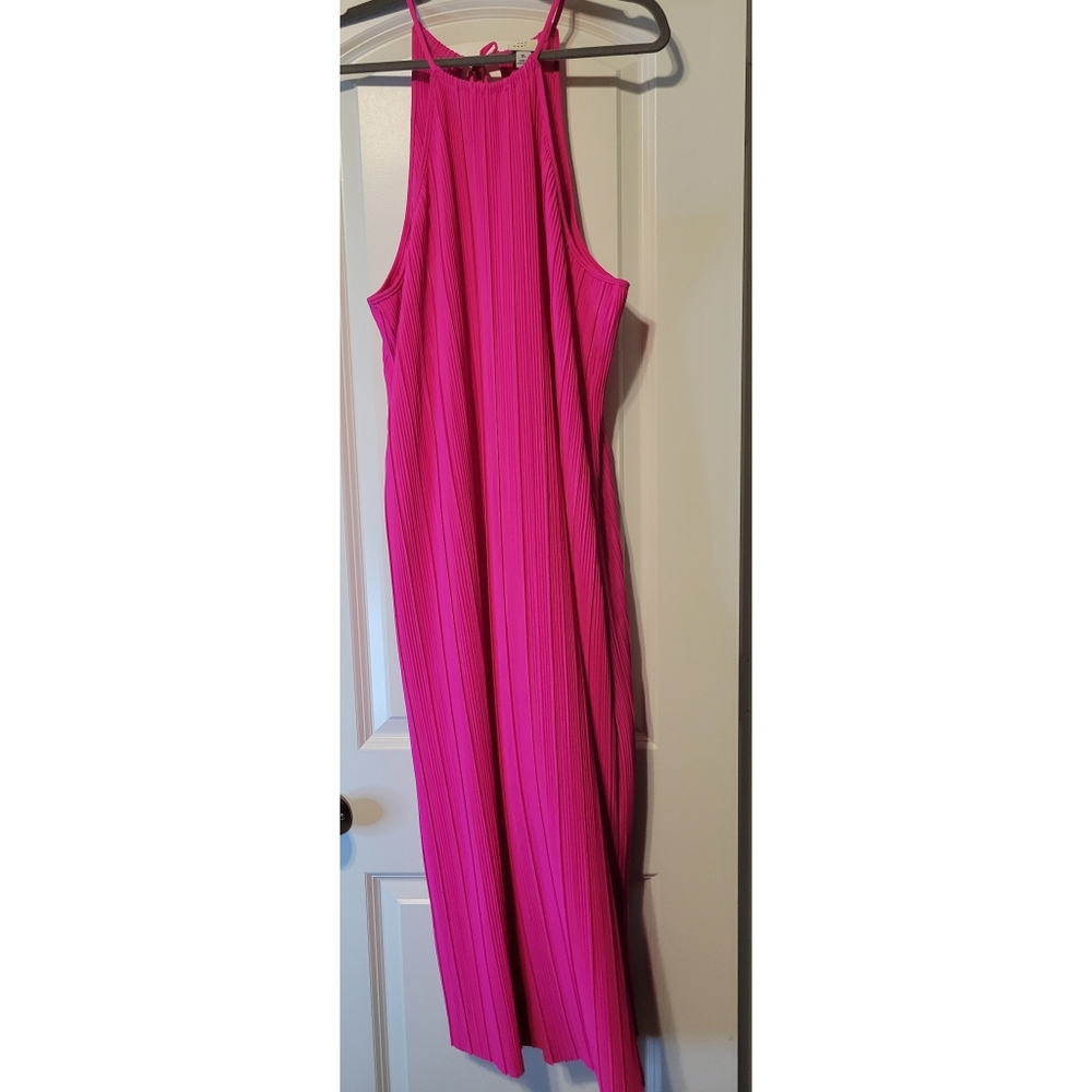 A new day dress (hot pink)